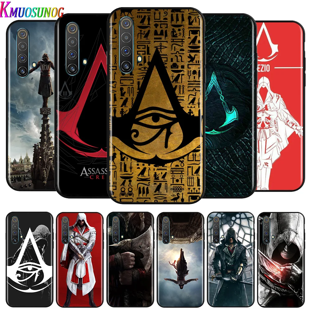 

Faith Assassin's Creed For OPPO Reno A 2 3 4 5 Z ACE Z/F/SE/Lite A92020 A11 10 X 5 PRO Plus Pro (4G/5G) Black Phone Case