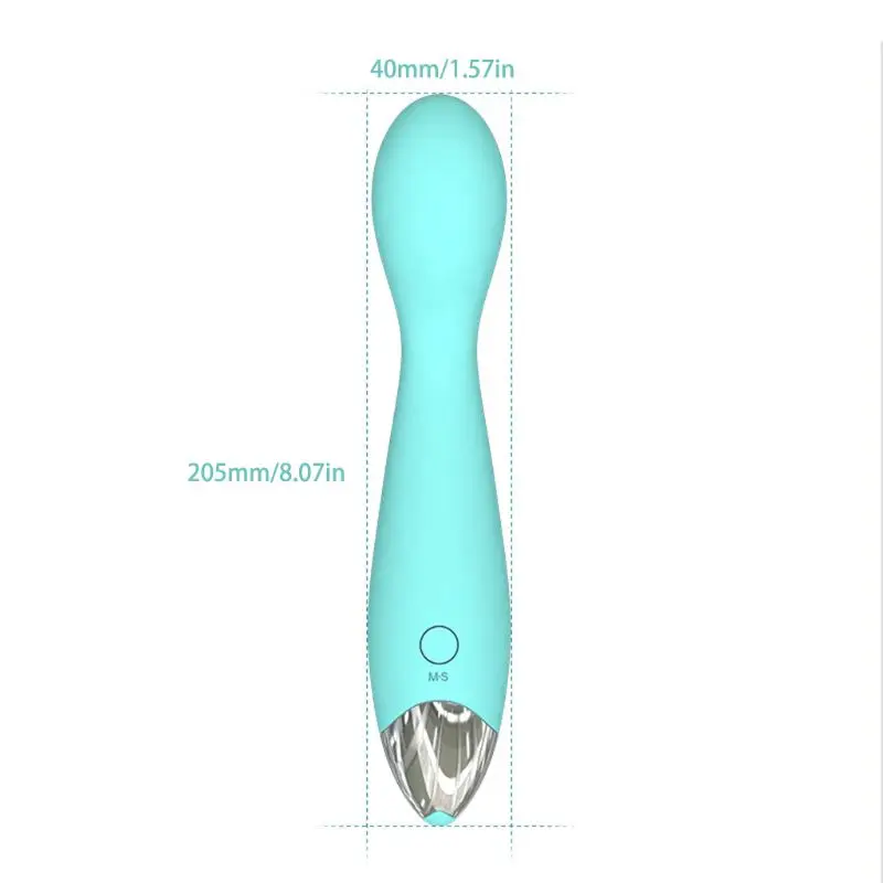 Мощный вращающийся силиконовый вибратор с режимами вибрации стимуляция точки G