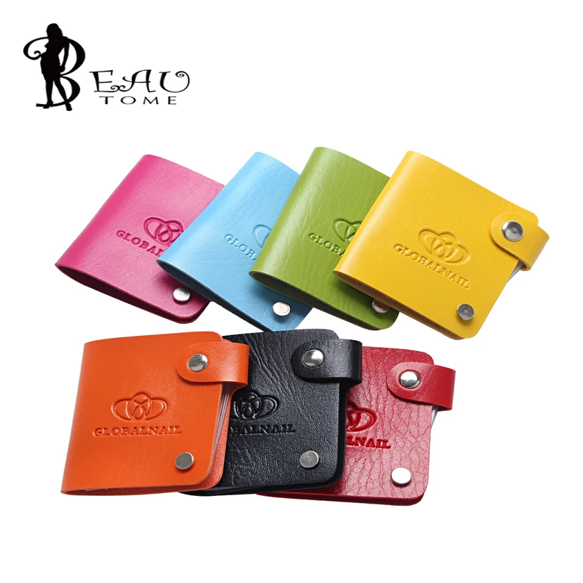 Новейшая 24 слота кожаная пластина для стемпинга нейл арта чехол/сумка/папка