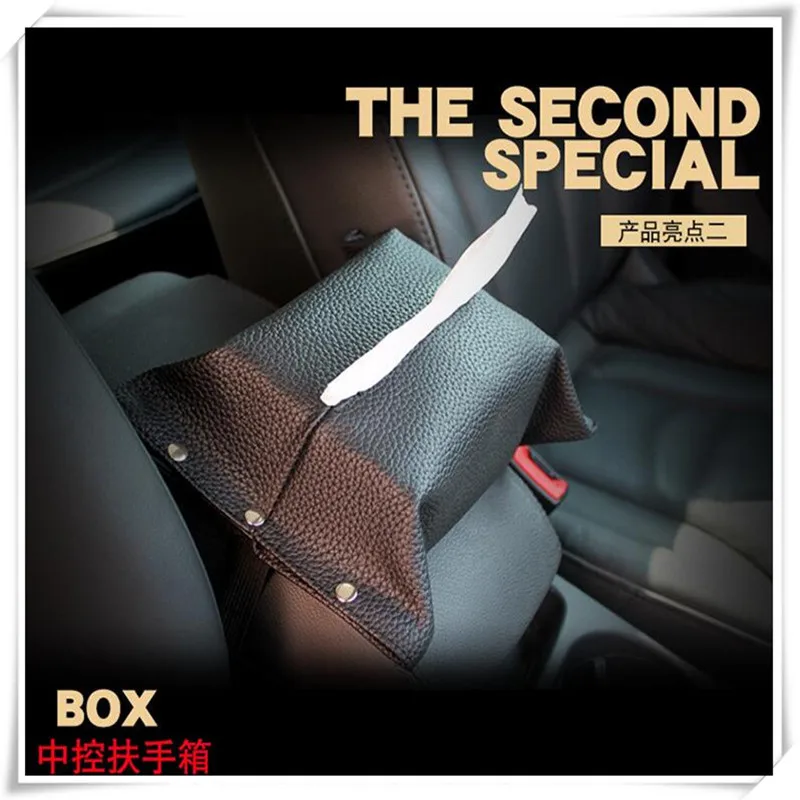 Car Styling Tissue Box Container Towel Napkin Holder For MG 3 6 ZS 2017 ZR Saab 9-2X 9-3 E 9-5 9-7X Accessories | Автомобили и