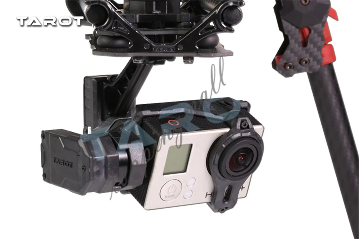Tarot T4 3D двойной амортизатор Gimbal для Gopro Hero4/3 +/3 TL3D02 16% скидка|Детали и аксессуары| |