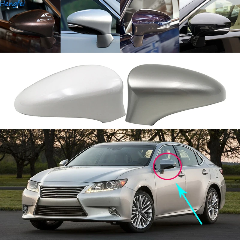 Задняя крышка зеркала заднего вида HengFei для Lexus ES200 ES250 ES300H 2013~2017 Reverse Shell Case Housing