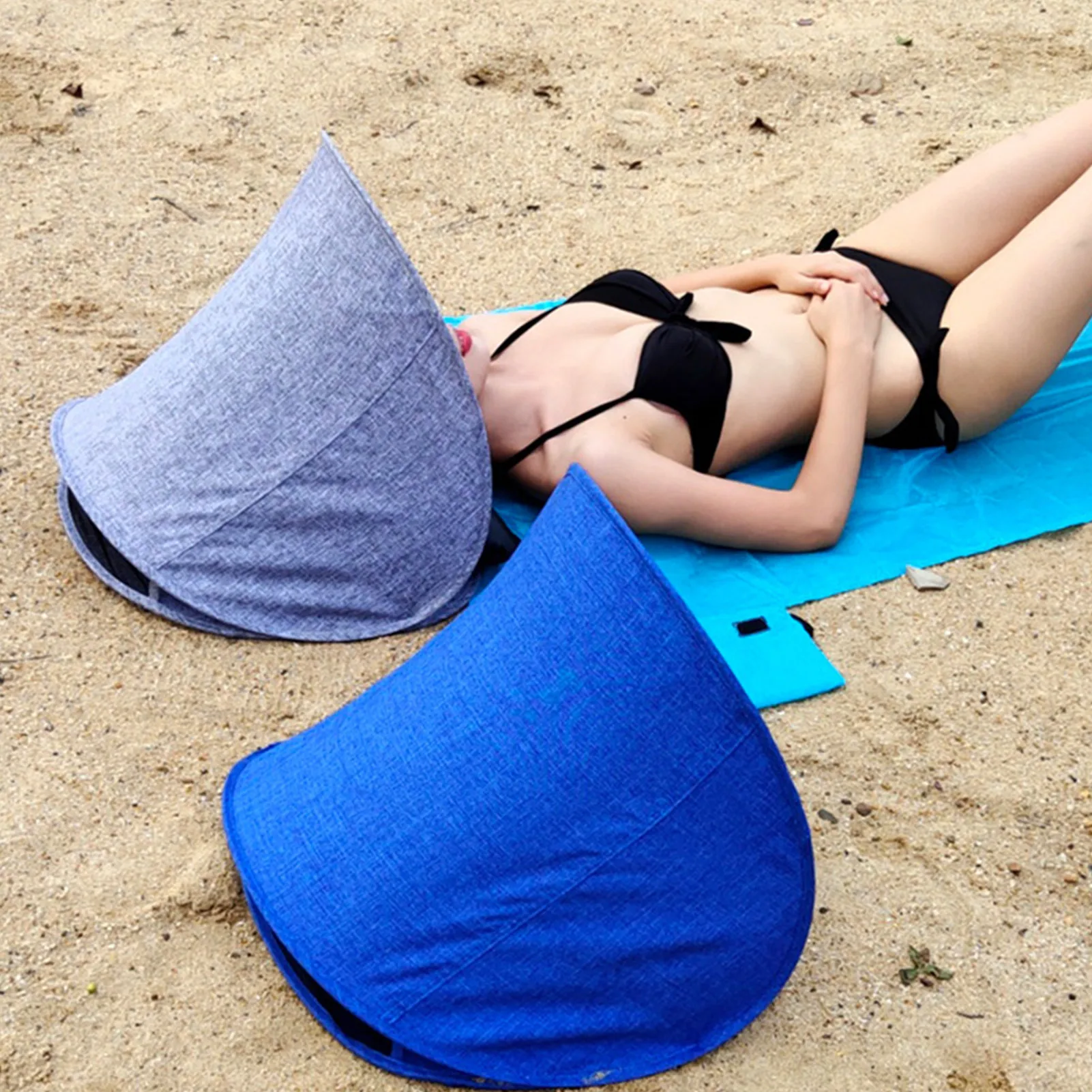 Автоматическая Пляжная палатка складной тент с защитой от УФ лучей для плавания