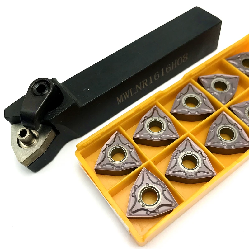 MWLNR1616H08 MWLNR2020K08 MWLNR2525M08 Внешний держатель + карбидные вставки WNMG080404 WNMG080408