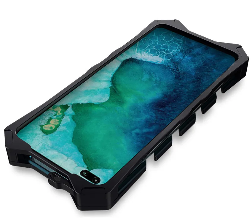 

For Huawei Honor V30 Pro Zimon Luxury Thor Heavy Duty Armor Metal Aluminum Phone Case For Huawei V30 View 30 Pro Honor 3s Case