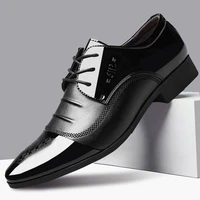 classic business men dress shoes fashion elegant formal wedding shoes men slip on office oxford shoes for men