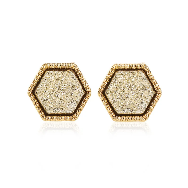 Хит продаж серьги клипсы цветные матовые Звездные модные геометрические