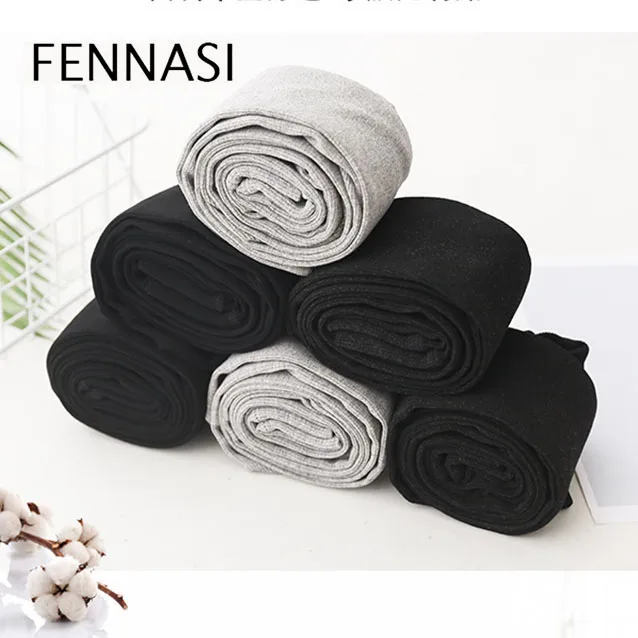 FENNASI зимние теплые сексуальные женские колготки черные чулки компрессионные с