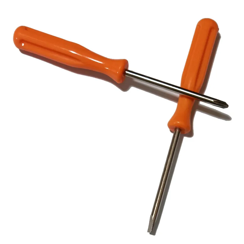 (2 шт./упак.) 3 мм крестовая плоская отвертка инструмент для ремонта шлицевая рhillips 0