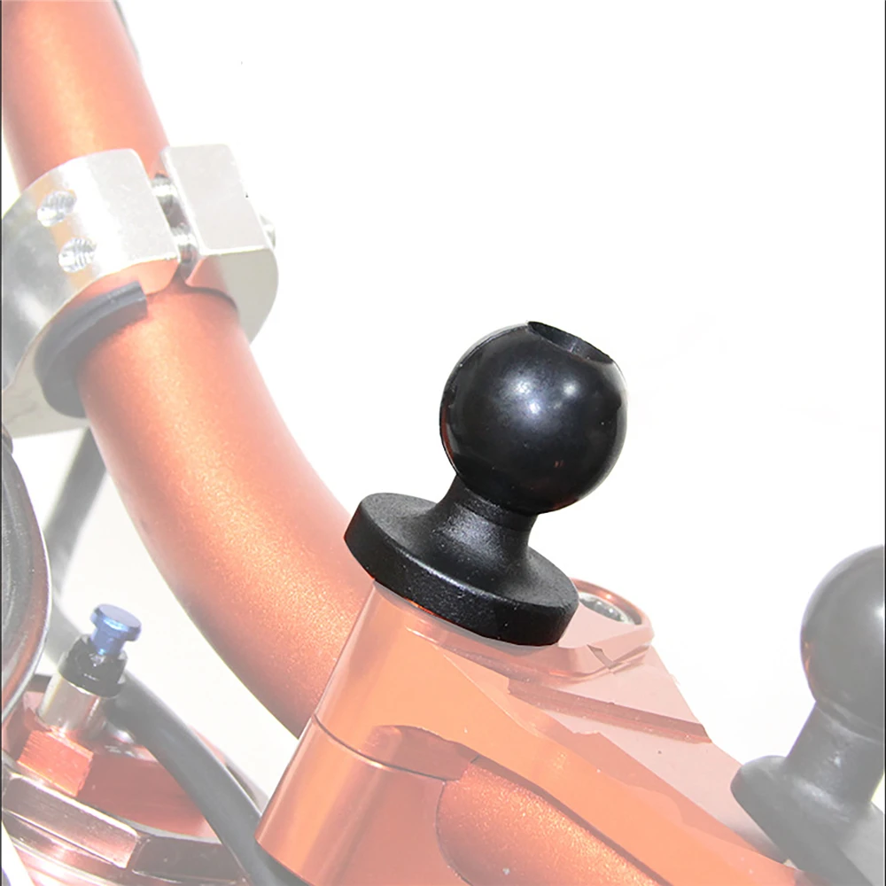 360 градусов вращение мотоцикл велосипед вилка крепления основании стебля с мячом