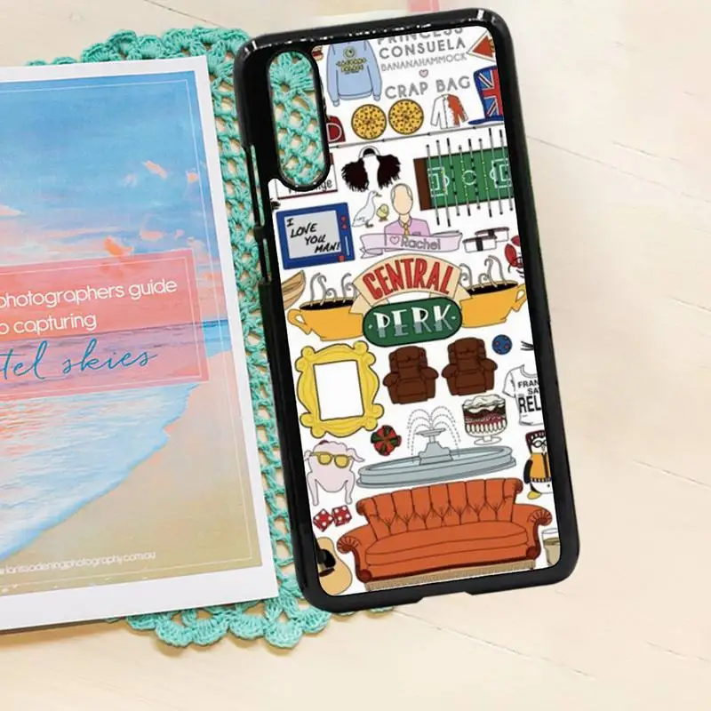 

Central Perk Coffee friends tv show luxury design Phone Case shell PC for iPhone 11 12 pro XS MAX 8 7 6 6S Plus X 5S SE 2020 XR