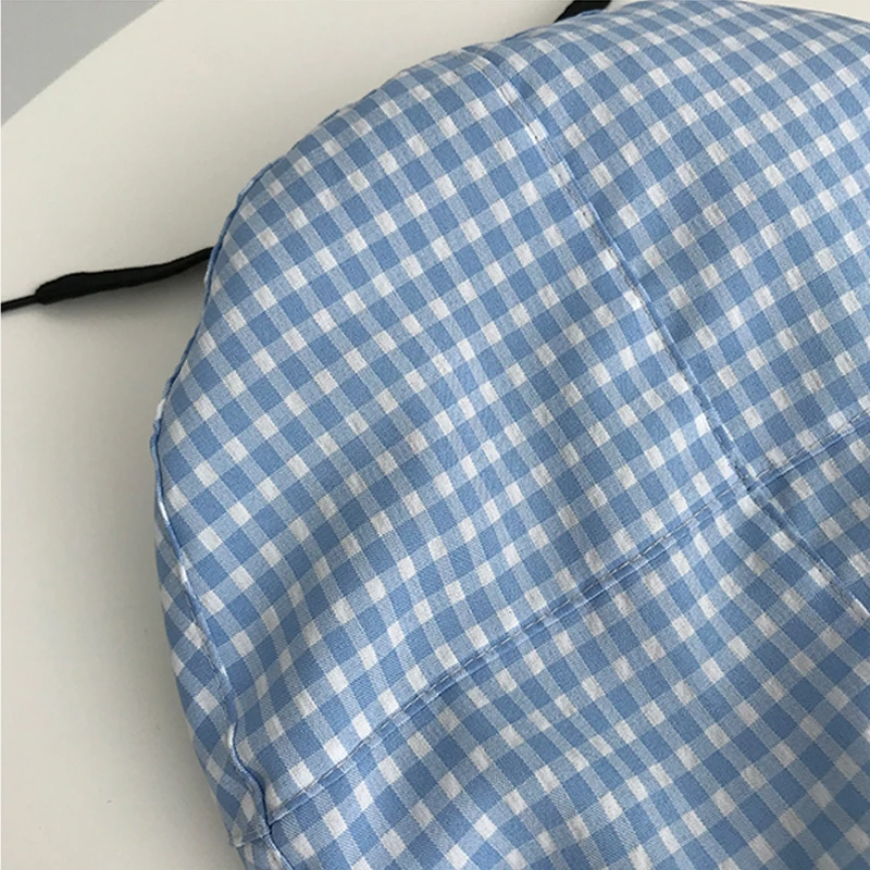 Берет Foux Летняя женская Тонкая Клетчатая Регулируемая Веревка Бейкер мальчик