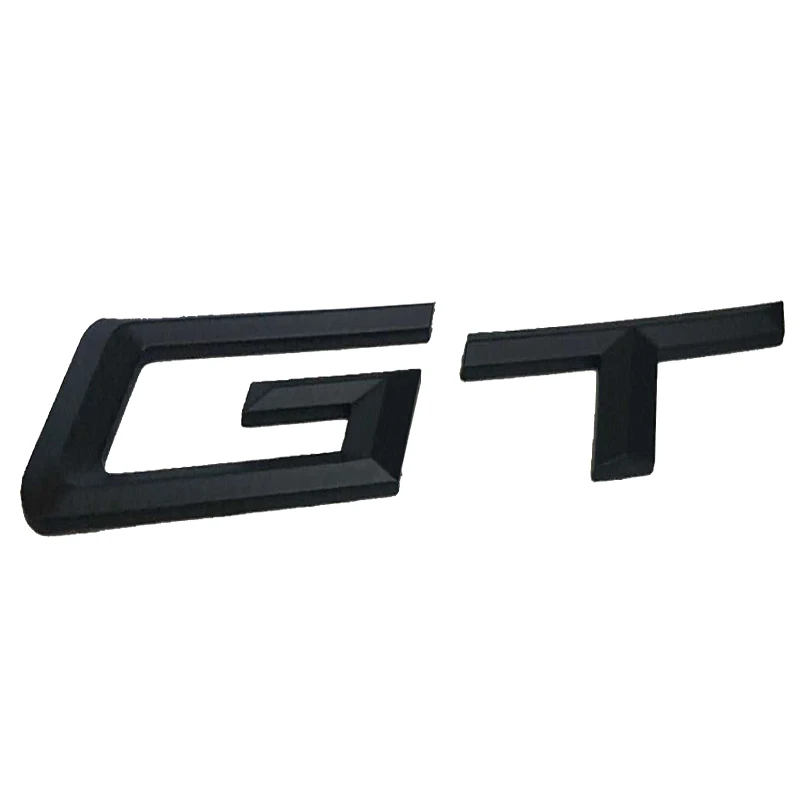 Новинка черная Автомобильная наклейка с буквами 3D ABS GT логотипом эмблемы для BMW 320i