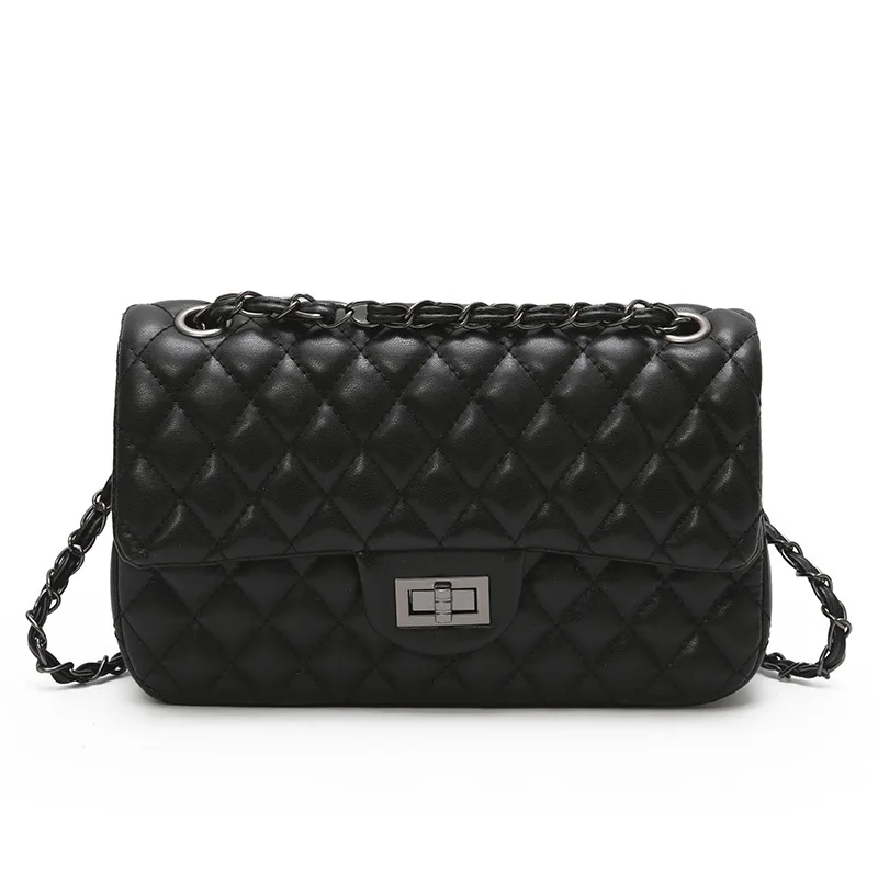 

PU leather ladies shoulder bag messenger bag famous brand designer classic female handbag luxury designer handbag