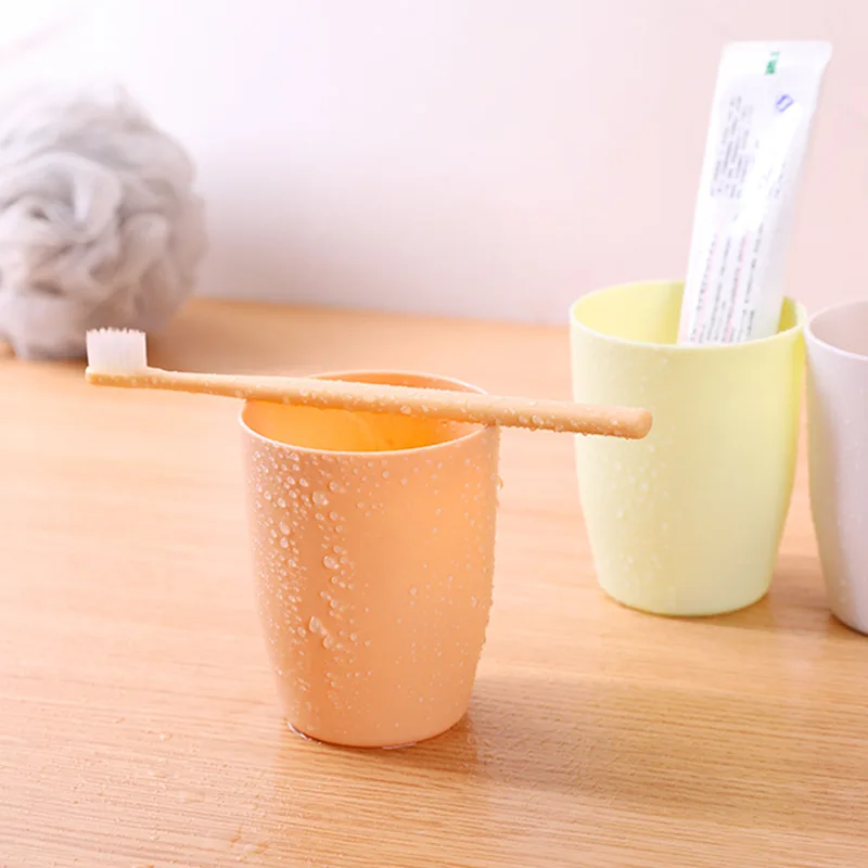 

Household Simple Wash Cup Travel Portable Toothbrushing Cup Bathroom Cup Couple Mouth Cup Plastic Water Cup