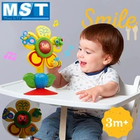 sun flower ferris wheel rattles baby toys stroller dining chair cart suction cups educational toys for babies music instruments