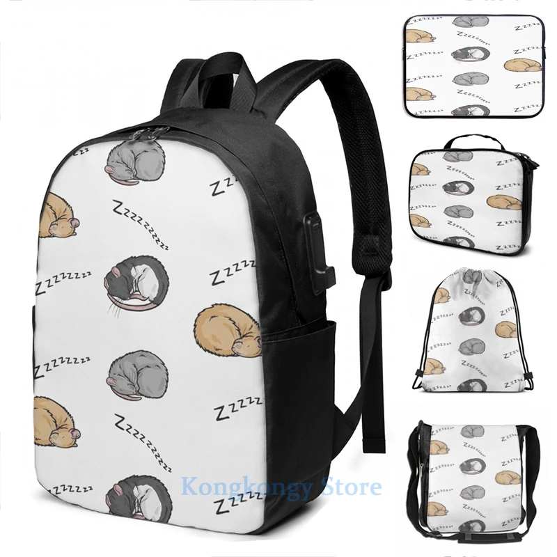 Забавный школьный рюкзак для мужчин и женщин дорожный ранец ноутбука с рисунком