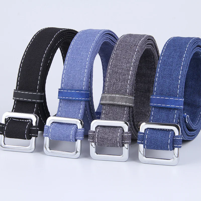 New High Quality Fashion Belt Braided Belts for Women Metal Buckle Woven Waist Strap for Jeans Cinturon Mujer