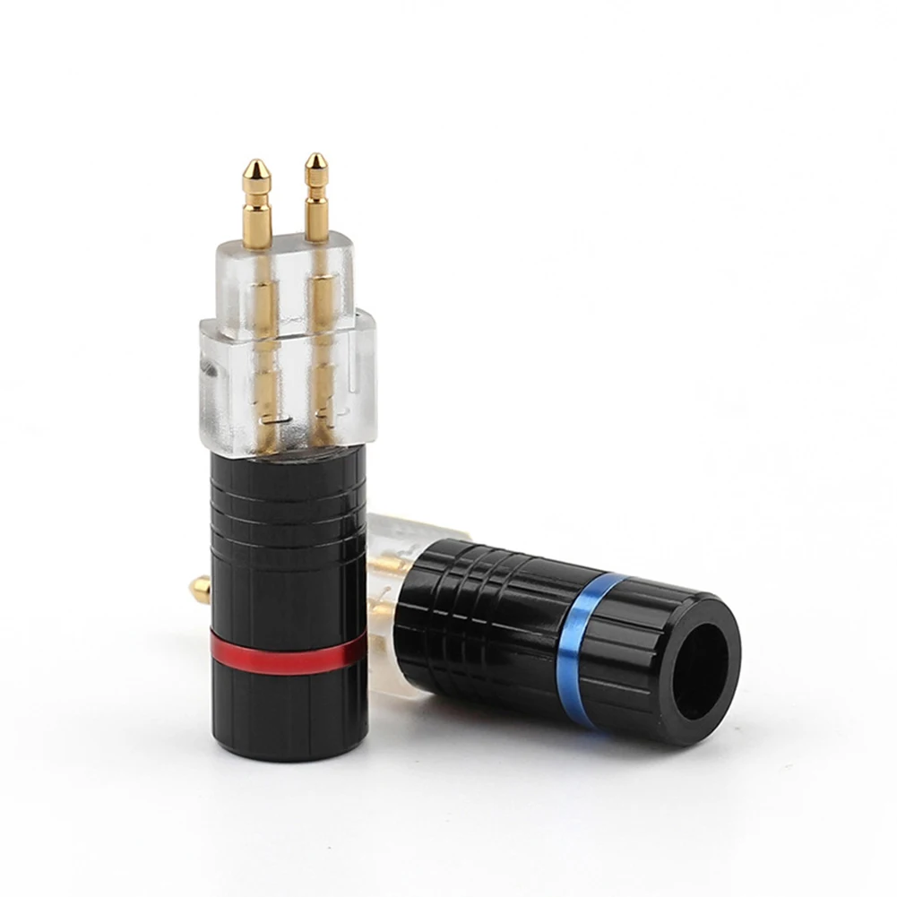 2Pcs Clear Earphone Cable 2 Pin Plug Connector For Sennheiser HD650 HD600 HD580 HD25 Portable | Электроника