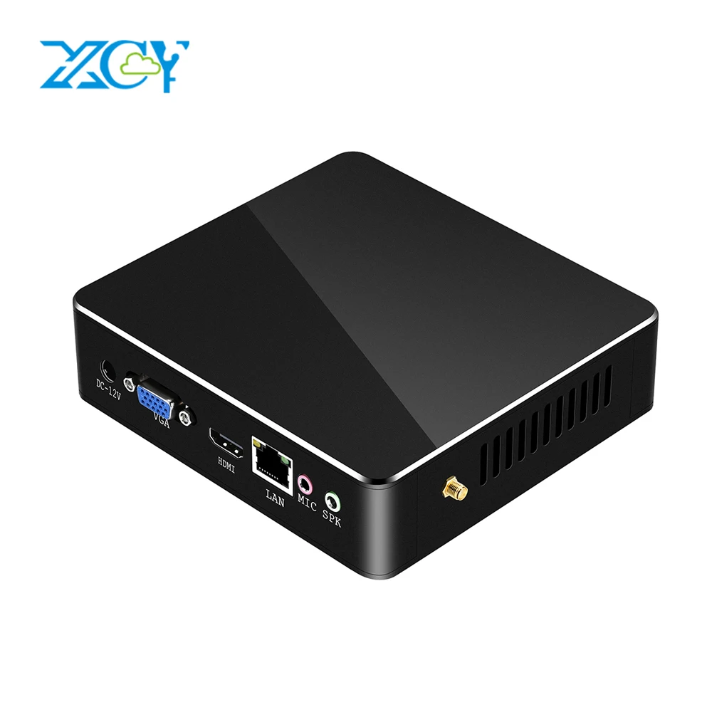 XCY Мини ПК Intel Core i7 7500U I5 7200U i3 4K HTPC компьютер Linux Windows 10 MiniPC геймер Настольный микро Nuc Ordenador Sobremesa