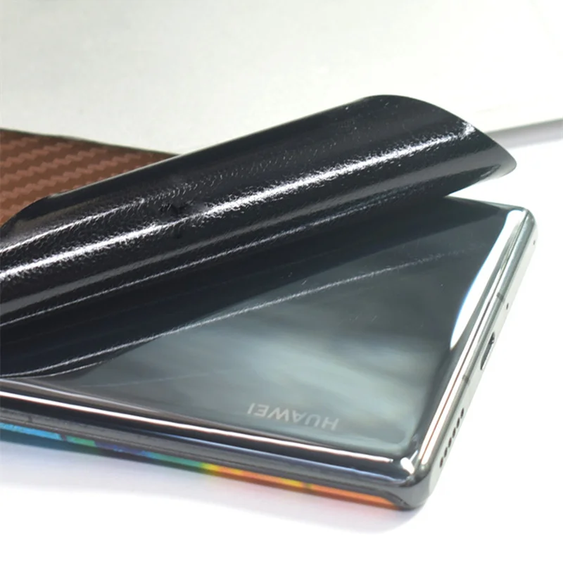 3D углеродного волокна изменить цвет кожи Защитная пленка наклейка для huawei mate10 20