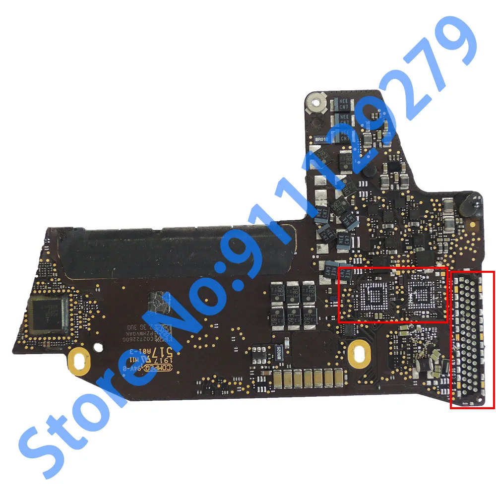 Половинная логическая плата 820-00840 820-00840-A для ремонта MacBook Pro A1708 2016 | Электронные