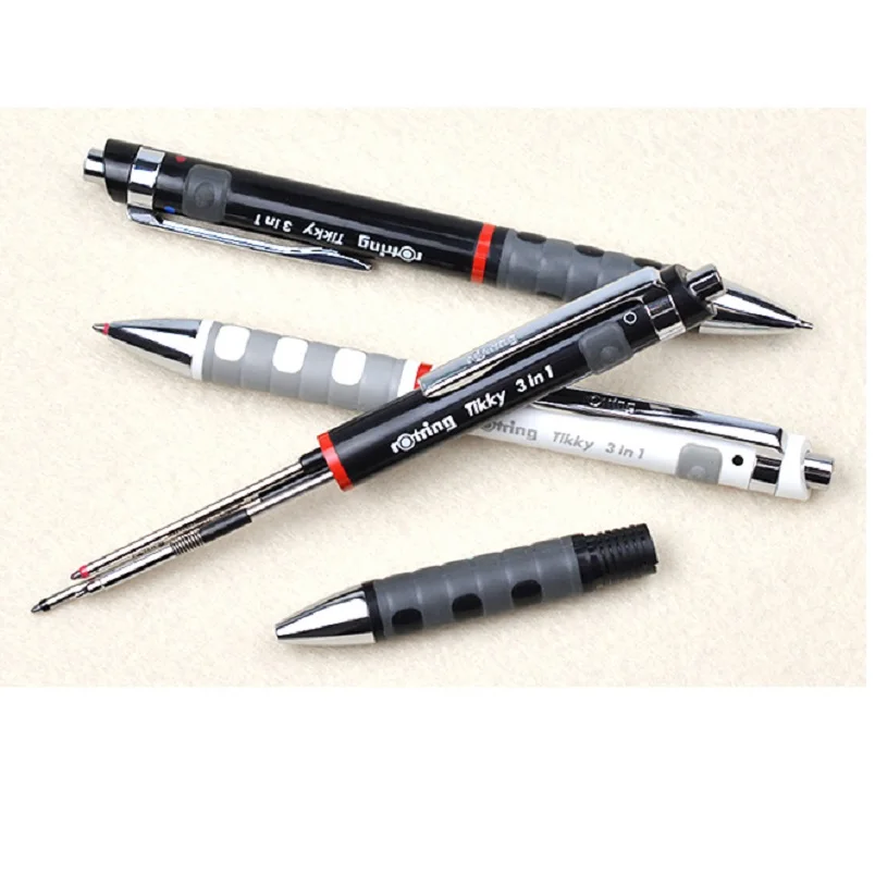 Многофункциональная Ручка Rotring Tikky 3 в 1 механический карандаш 0 5 мм/0 7 мм и