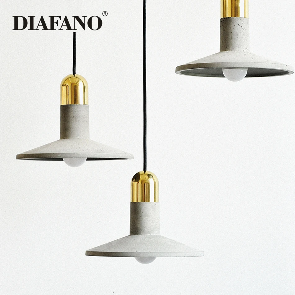 Подвесные светильники из Нордического мрамора декоративные в стиле индастриал