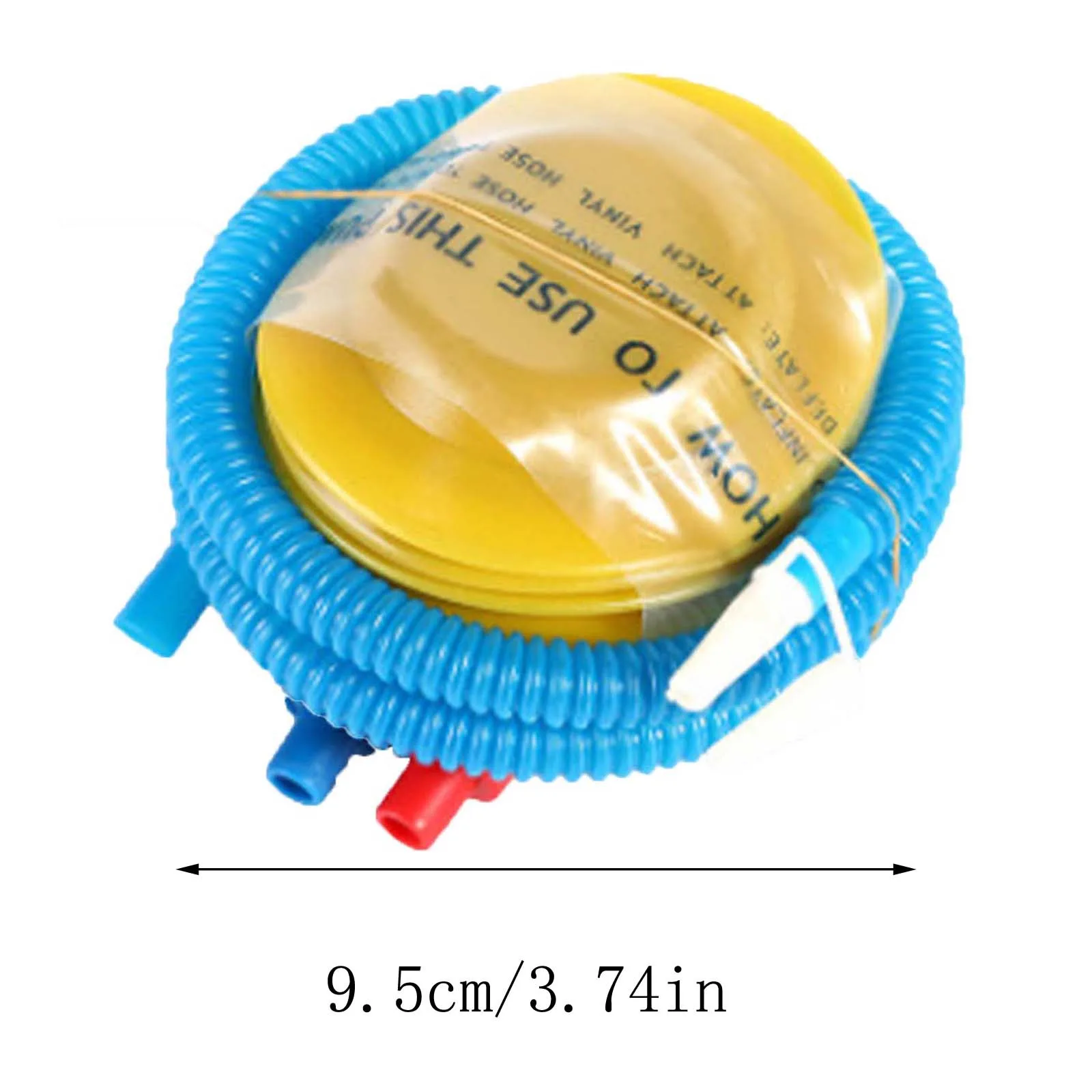 1 шт. 4-дюймовый воздушный насос для надувных игрушек и шаров воздушных с