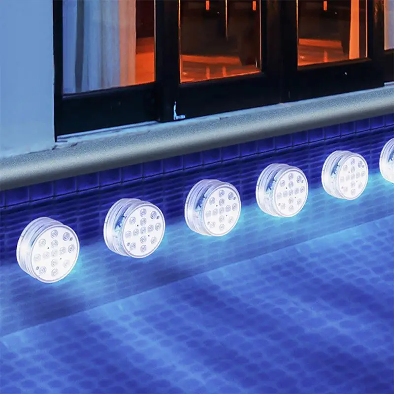 Лампа для дайвинга с 13 светодиодов Дистанционное Управление светильник фонтан