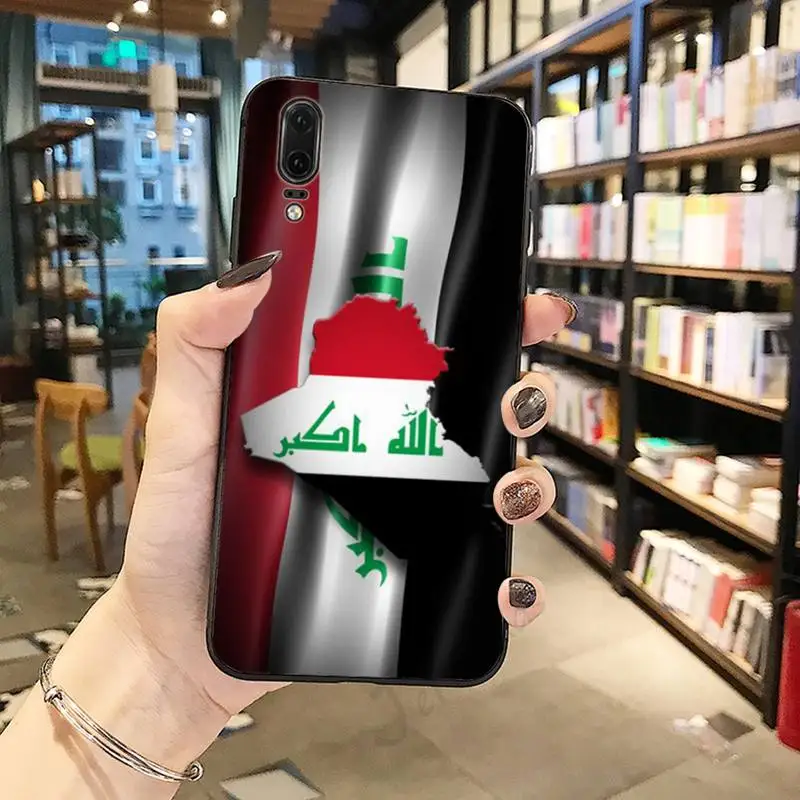 

Iraq Flag high quality Anti-fall capa fashion Phone Case For Huawei honor Mate P 10 20 30 40 Pro 10i 9 10 20 8 x Lite