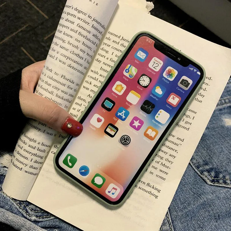 Силиконовый чехол для телефона Matcha с авокадо iPhone 11 Pro XR X XS Max 7 8 6 6s Plus мягкий