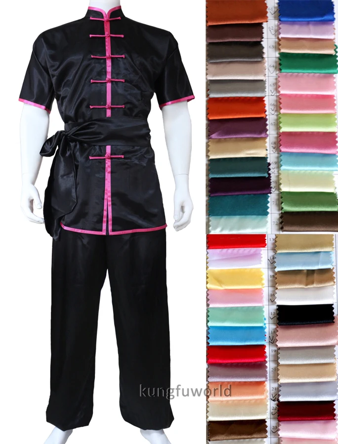 Beautiful Chinese Kung fu Suit Changquan Tai chi Uniform Custom Tailored Need Your Measurements