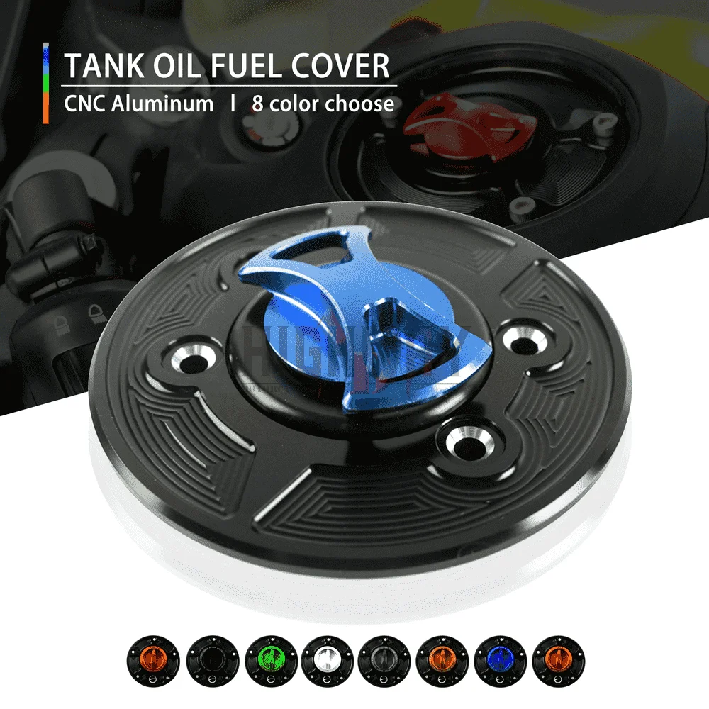 

Motorcycle CNC Aluminum Fuel Tank Cap Cover Guard Protector Accessories For BMW S1000RR S1000 HP4 2010-2020