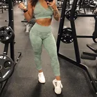 Камуфляжные штаны для йоги с завышенной талией, бесшовные камуфляжные леггинсы для спортзала, эластичные трико для упражнений, женские брюки для фитнеса, бега, спорта