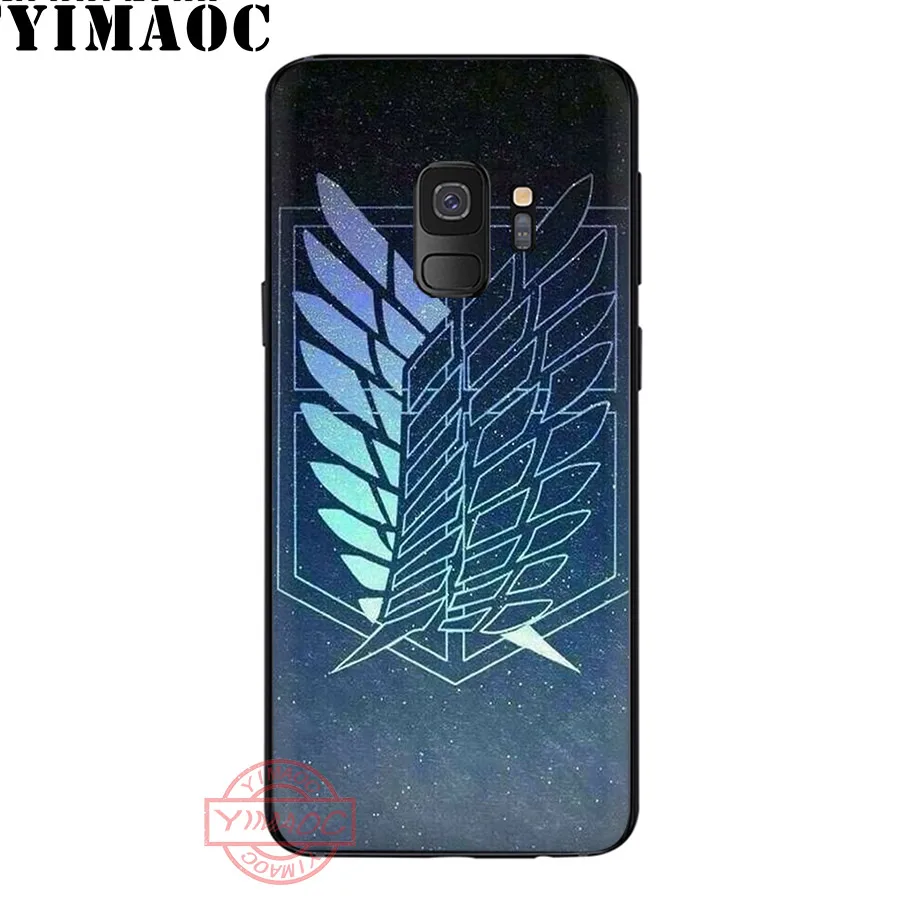 YIMAOC Attack On Titan Soft Case for Samsung S20 Ultra S10 S9 S8 S6 S7 Edge Note 8 9 10 Lite Plus | Мобильные телефоны и