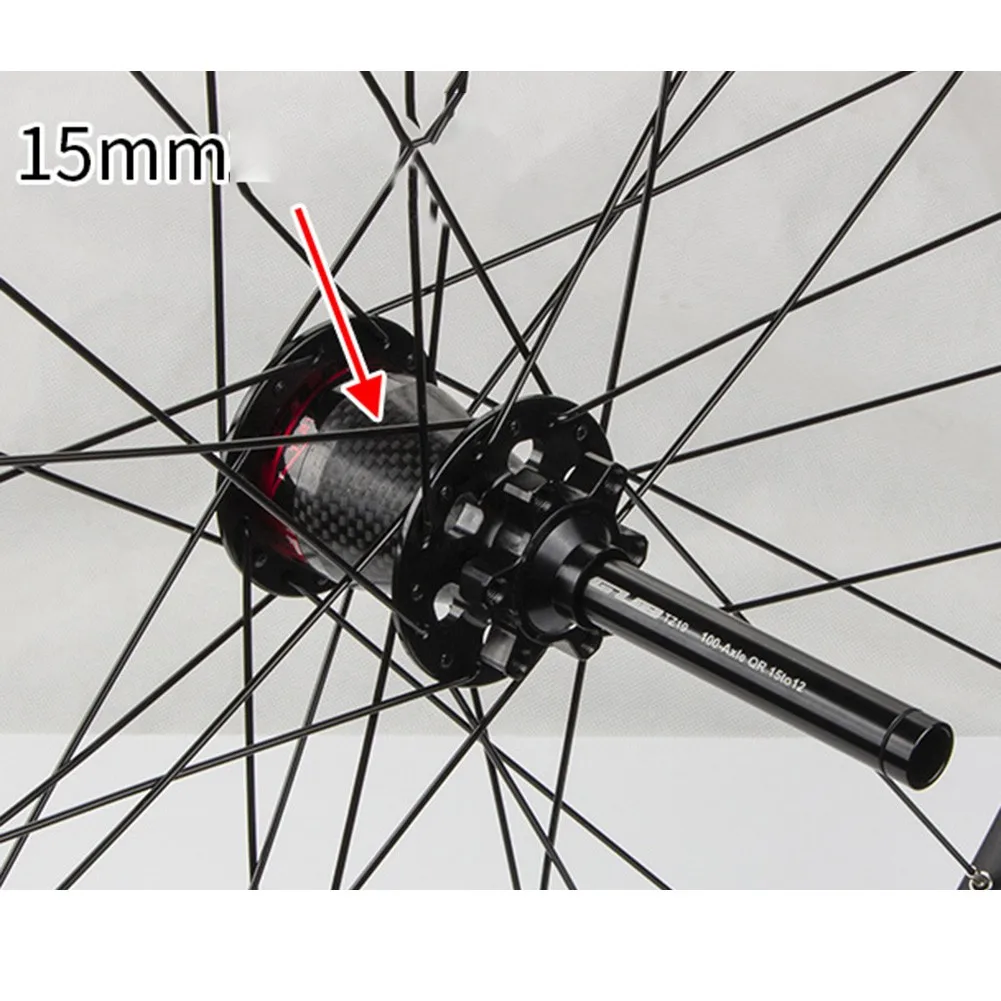 

1pc Front Hub Accessories MTB Aluminum Alloy Black Durable High Quality
