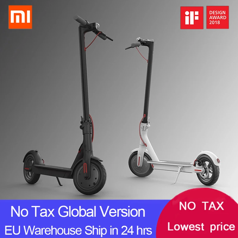 Электрический скутер Xiaomi M365 Mijia складной гироскутер лонгборд 2 колеса