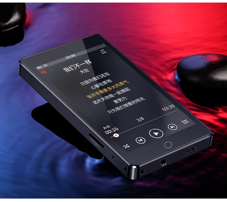 RUIZU H1 MP4 плеер 4 0 дюйма сенсорный экран Bluetooth 5 FM радио запись электронная книга
