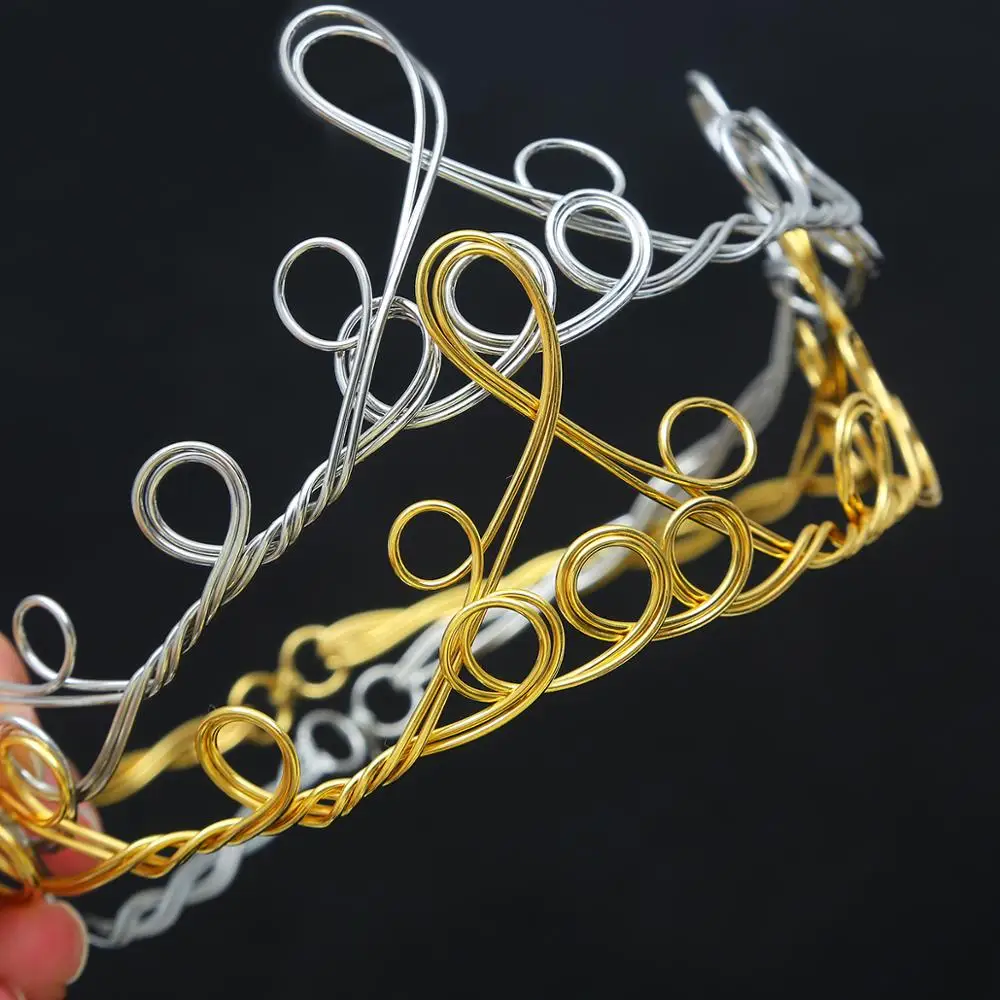 1 шт. 38х5 5 см металлическая головная повязка ободок базовый обруч для волос Пустые