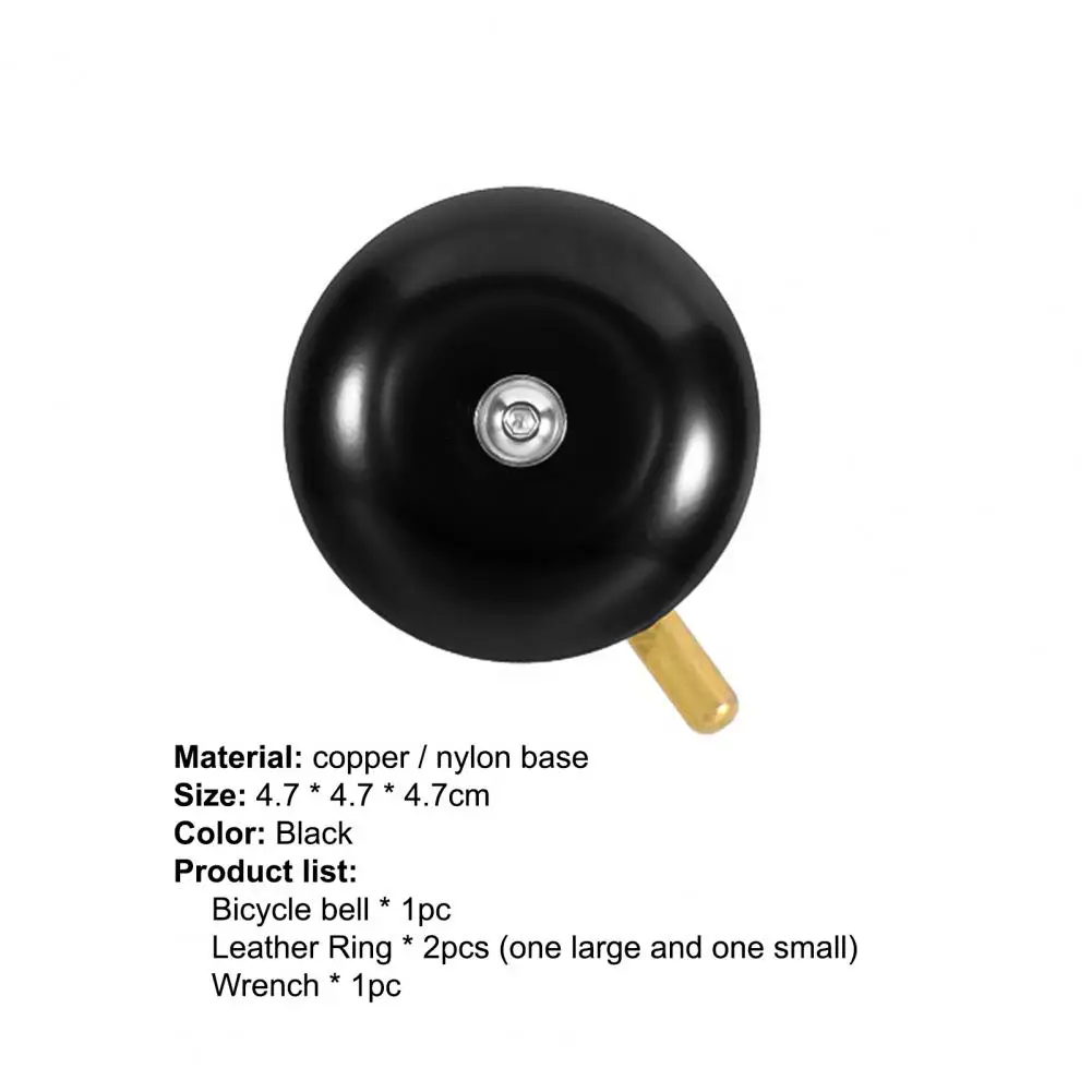 

Bicycle Bell Retro Clear Sound Copper Rust Resistant MTB Road Bicycle Bike Ring Horn Cycling Accessories