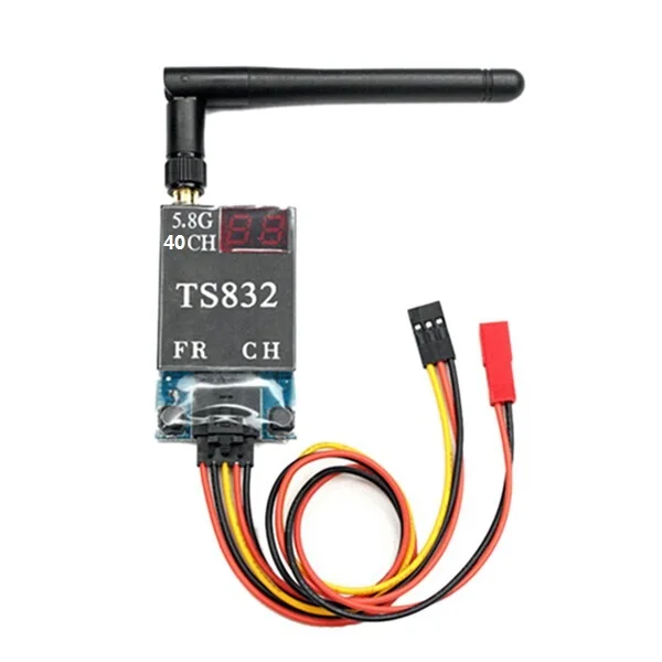 

TS832 40Ch 5.8G 600Mw 5Km Wireless Audio/Video Transmitter for FPV Receiver