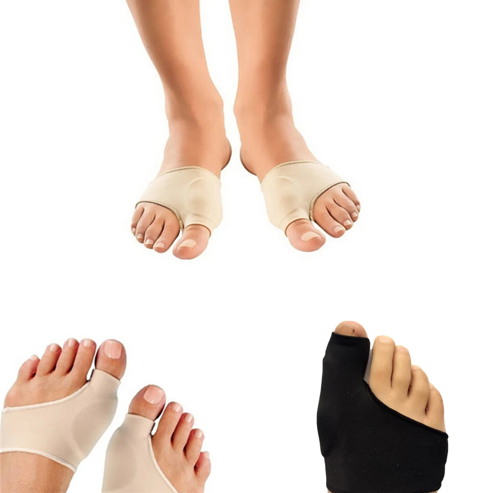

1 Pair Big Toe Hallux Valgus Corrector Gel Pad Stretch Hallux Valgus Protector Guard Toe Separator Orthopedic Protector New Hot