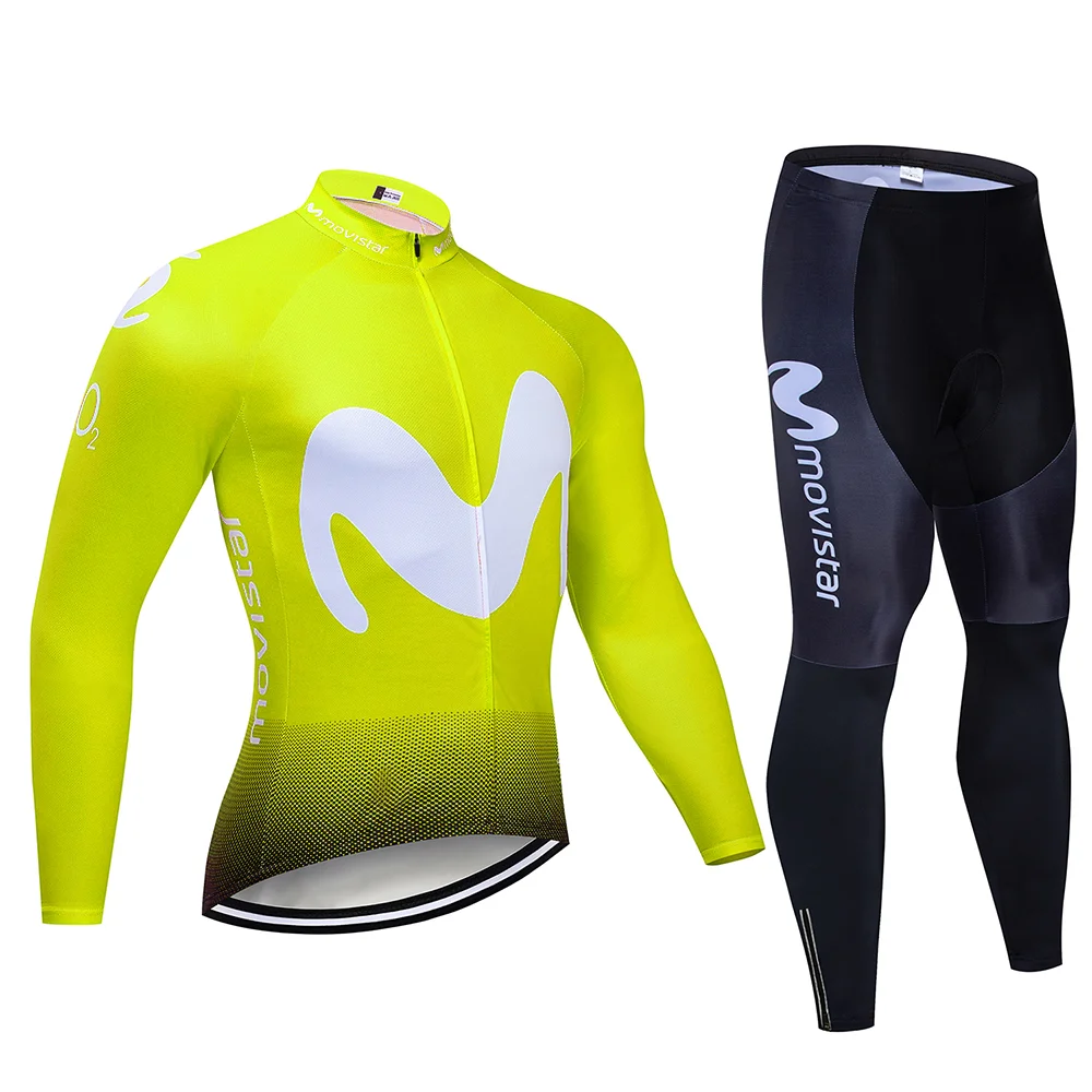Long sleeve suit 2019M профессиональная футболка "Велоспорт" дышащий MTB с длинным рукавом набор велосипедная Одежда для велоспорта - Цвет: Long sleeve suit