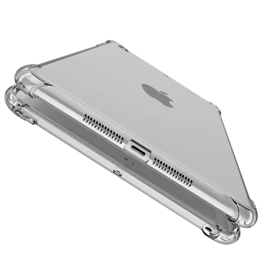 Shockproof Silicon Case For New iPad Air 1 Air 2 Pro 10.5 9.7 Mini 2 3 4 Case Soft Cover for iPad ipad3 Air 2 Pro 10.5