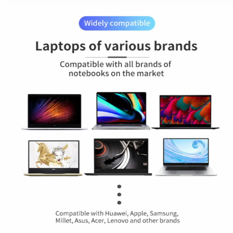 Портативная Регулируемая подставка для ноутбука складная опора Macbook Pro держатель
