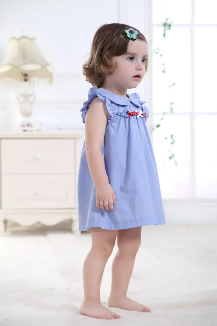 Платье для новорожденных 100% хлопок розовое модное платье маленьких девочек 2021