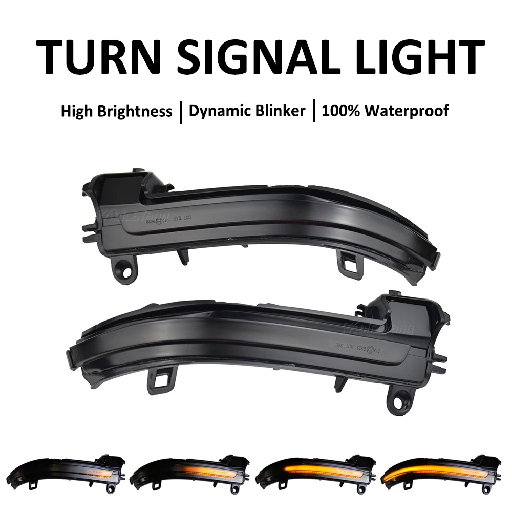 

Car Mirror Dynamic Blinker LED Turn Signal Light For BMW F20 F31 F36 F22 Smoked Sequential Flashing Lamp For BMW 1 2 3 4 Series