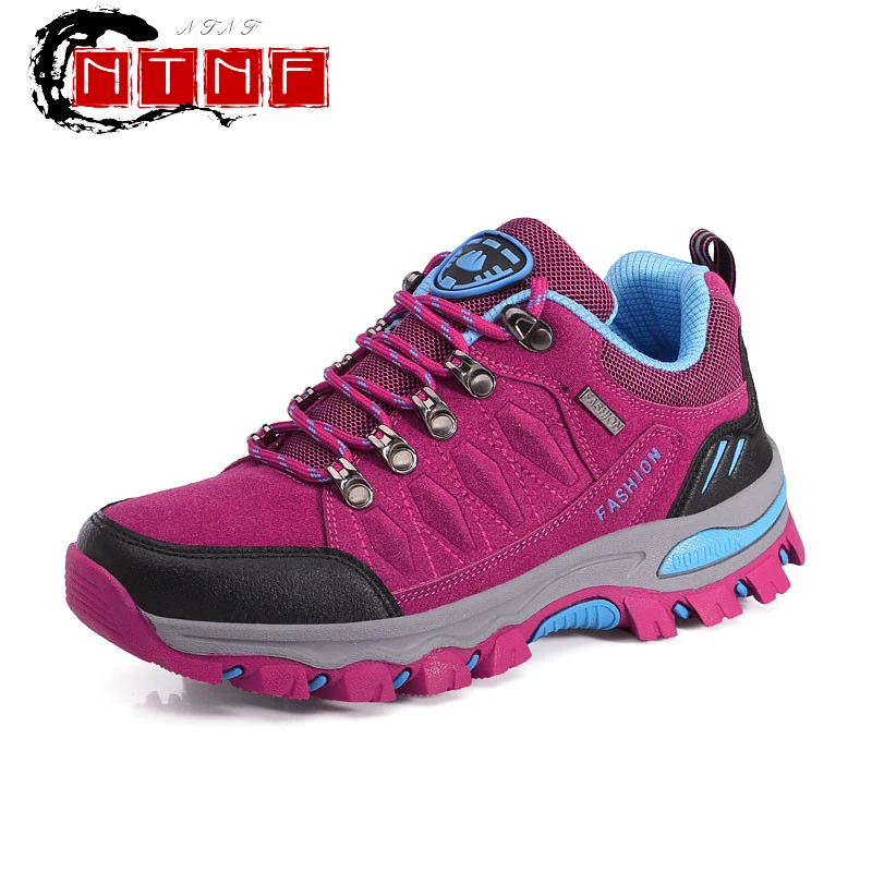 

Unisex Climbing Hiking Shoes Resistant Outdoor Mountain Trekking Hunting Sneaker Non-Slip Fishing Boot High Quality Botas Hombre