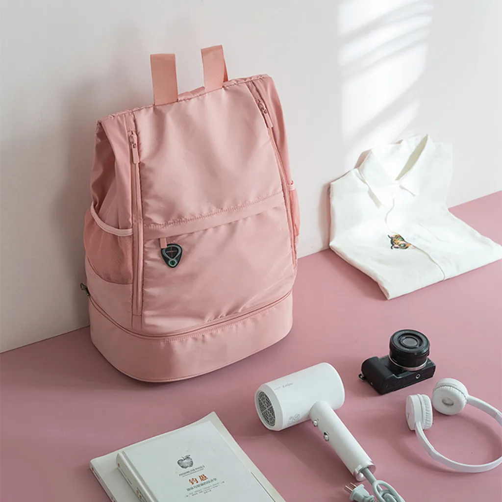 Трендовая модная сумка рюкзак для отдыха на плечах молнии колледжа женщин